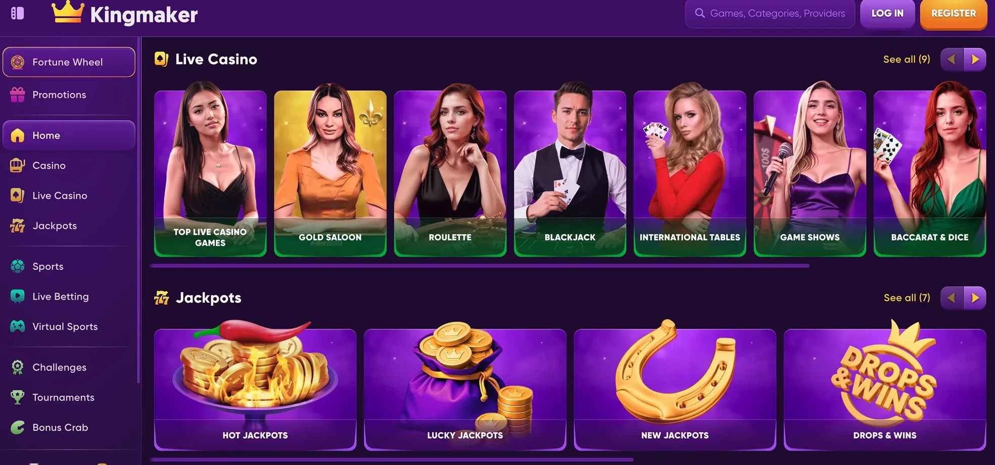 Kingmaker Casino